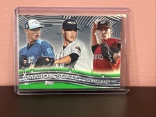 2021 Topps Pro Debut Major Scale Green Parallel #’d 13/99 Matt Manning #MS-7 SP
