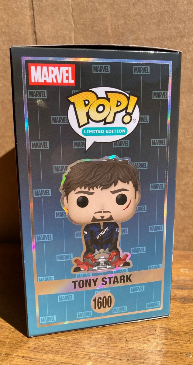 Funko Pop! Tony Stark Iron Man #1600 Marvel Infinity Saga Limited