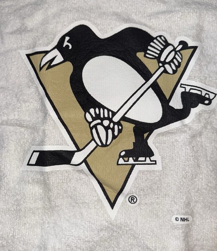 NWOT Pittsburgh Penguins NHL Kitchen Hand Fridge Golf Bar Towel - Picture 2 of 6