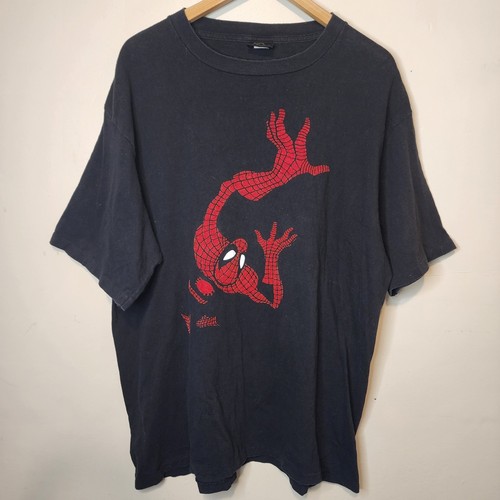 Vintage 90s Spiderman Shirt Marvel Size XL Single Stitch USA Made Changes Tag - Bild 10 von 10