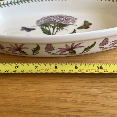 Portmeirion ‘Botanic Garden’ Sweet William 13.5in Serving Platter, Made In Eng. - Picture 4 of 6