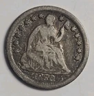 1850-O Seated Liberty Half Dime VG