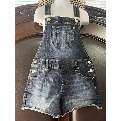 -PANTS GIRLS OVERALLS Girls Jordache Overalls Size LRG 10/12 - Picture 3 of 5