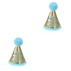  2 Pieces Kegelhut Zum Geburtstag Kinder Hüte Für Geburtstagspartys