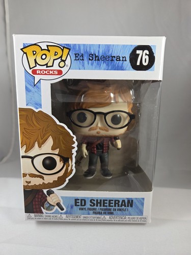 Funko Pop! Vinyl: Ed Sheeran #76 Vaulted MUSIC ROCKS  - Picture 1 of 7