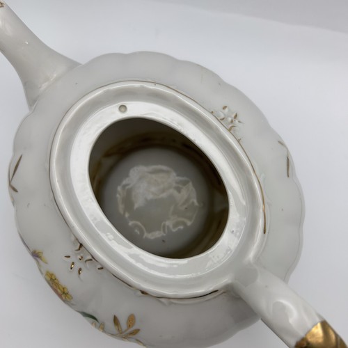 Vintage Porcelain Tilso Musical Floral Teapot Japan Plays Tea for Two 1960’s - Picture 6 of 12