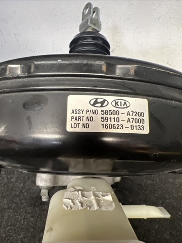 2014-2018 KIA FORTE POWER BRAKE MASTER BOOSTER CYLINDER OEM 58500-A7200 - Picture 5 of 11