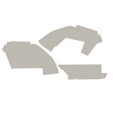 Ca5120 New Grey Cab Kit Fits Case-ih Tractor Models 5120 5130 5140 5220 +