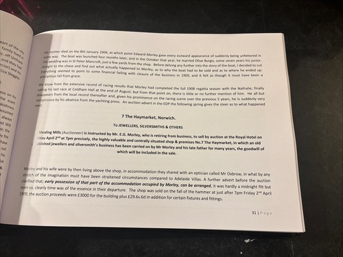 Maidie 1904-2019 Traditional Wooden Sail Boat, Norfolk Broads, Very Rare Signed - Bild 11 von 15