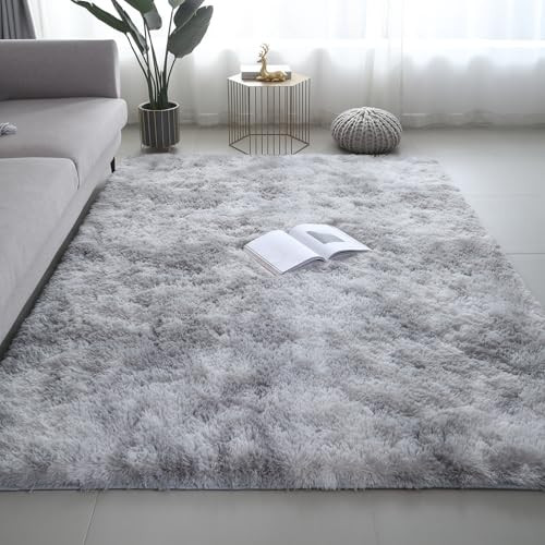 Shag Area Rugs for Bedroom Living Room,6X9 Ultra Soft Fluffy Area Rugs for  - Picture 6 of 6