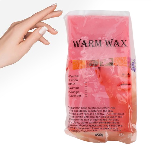 Paraffin Wax 450g Deeply Moisturising Paraffin Wax Beads Blocks For Hands Fe GFL - Picture 10 of 22