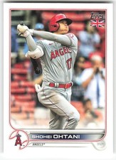 2022 Topps UK Edition #1 Shohei Ohtani BASEBALL Los Angeles Angels
