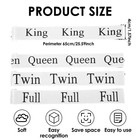 12Pcs Bed Sheet Organizer Bands Set Elastic Polyester Bedding Straps King ComGT