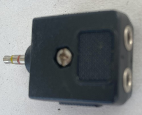 Audio-Splitter Y Adapter 3.5mm Mono Plug to 2-3.5mm Stereo - Bild 1 von 3