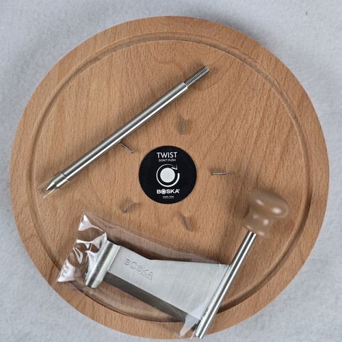 Boska Olympic Cheese Curler Amigo Curling Knife Cutter Beach Wood Tête De Moine - Picture 8 of 16