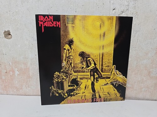 IRON MAIDEN Running Free / Burning Ambition 2014 NM 7" Vinyl 45 Single