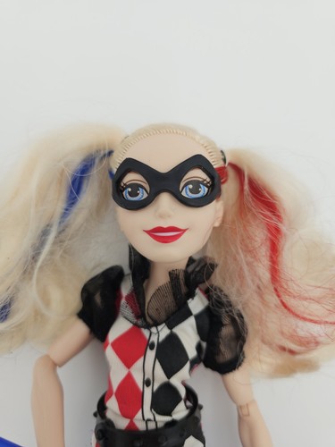 DC Super Hero Girls Harley Quinn Action Figure Doll Comics 2015 Mattel 12 In - Picture 2 of 7