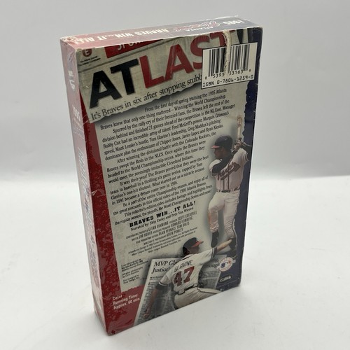 1995 ATLANTA BRAVES Braves Win It All / World Series - VHS - Sealed - Picture 5 of 6