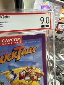 Capcom Disney's DuckTales PSA GAMES Graded 9.0 CIB(NES) 🔥💎(Read)👍⭐️9.6 cart