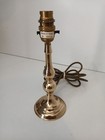 Vintage Brass Table Lamp Made In Spain Tested Working 24cm Tall 