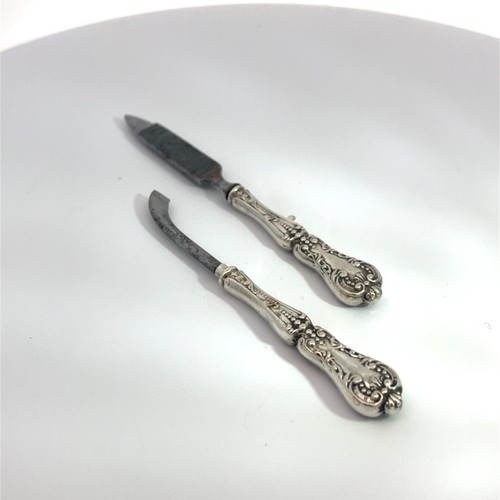 Vintage Sterling Silver Nail Set - Picture 1 of 6