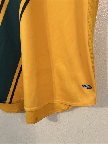 Kit Maglia Los Angeles Galaxy Adidas Giallo Y2K 2006-07 Manica Corta Uomo Small - Foto 8 di 17
