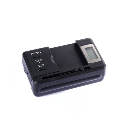 Handy Akku Ladegerät LCD Anzeige Bildschirm für Handy USB Anschlüsse Universal - Bild 2 von 13