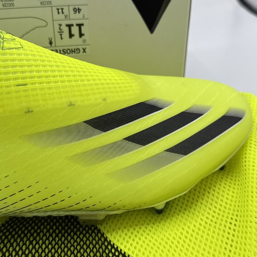 Adidas X Ghosted Plus FG LL Men's Yellow Volt Soccer Cleats - Size 11.5 - New - Picture 3 of 15