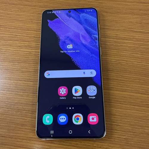 Samsung Galaxy S21+ 5G 128GB entsperrt - Phantom Violet ***leichtes Display brennt***