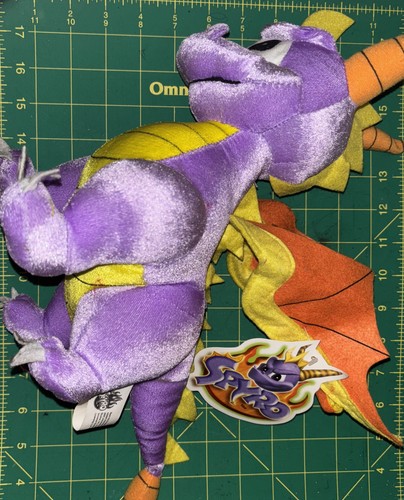 Spyro der Drache Plüschtier Stofftier 10 Zoll 2005 Kellytoy