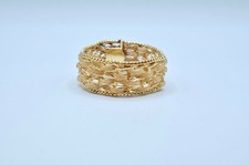 14k Vintage Gold Charm Bracelet. 41.7gr