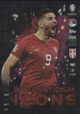 Match Attax UEFA EURO 2024 Black/ Energy / Club 100 / Limited / Golden Glory