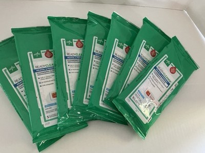 MEDLINE Readycleanse Foley  Catheter Cleansing Cloth 7 Packages-35 Wipes
