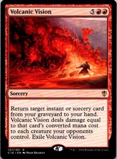 Volcanic Vision - 137 - Commander 2016 - Magic MTG - LP - B3G1