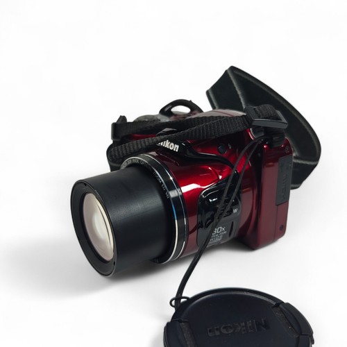 Nikon COOLPIX L820 Digital Bridge Camera Red 16MP 30x Zoom 1080p CMOS - Picture 4 of 10