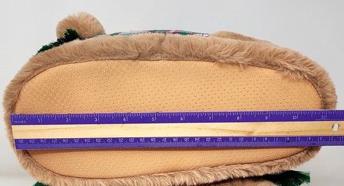 American Eagle Hippie Peace Cat Slippers House Shoe Plush Size M/L - Picture 14 of 15