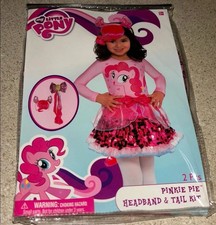 Pinkie Pie My Little Pony Headpiece and Tail Costume