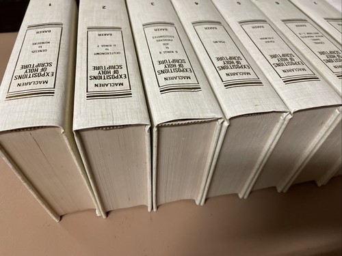 Expositions of the Holy Scriptures Alexander Maclaren Complete 17 Vol. Set 1977 - Foto 10 di 24