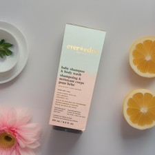 Ever Eden New York Baby Shampoo  Body Wash Unscented 8.5 fl oz.