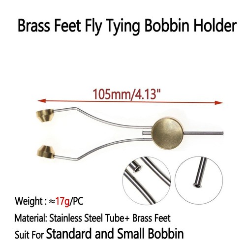 Holder Baits Making Tools Fly Tying Bobbin Holder Fishing Hook Binding Tool - Picture 9 of 12