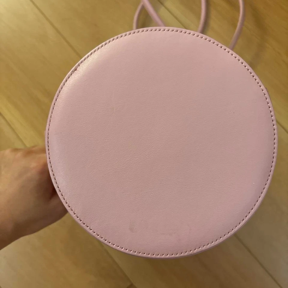 Meli Melo Bucket Shoulder Bag Handbag Purse Leather in Pink USED Special Edition - Image 4 of 4