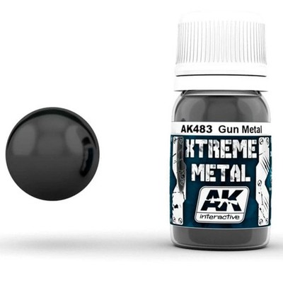 AK Interactive XTREME METAL Gun Metal (AK483)