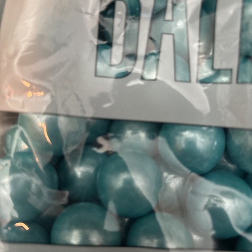 GUMBALLS SHIMMER POWDER BLUE 25mm or 1 inch (114 count), 2LBS - Picture 1 of 2