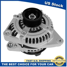 Alternator for 2004 2005 2006 Lexus RX330 130 Amp/12 Volt CW 6-Groove Pulley