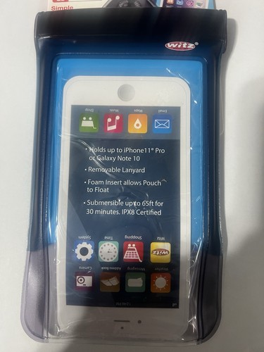 Witz Lightweight Waterproof Smartphone Soft Pouch with Removable Strap - Photo 8 sur 11