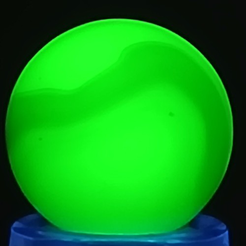 Pequeño mármol Jabo Swirl reactivo a los rayos UV 0,50 pulgadas casi como nuevo - Imagen 6 de 16