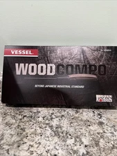 Vessel 8pc Non-Slip Screwdriver Set Wood Composite Hybrid Grip Tang-Thru 3308EVA