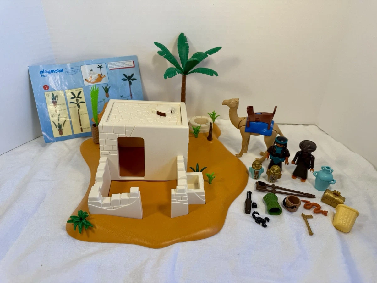 Gros Lot Playmobil Égypte – Réf. 4243, 5386, 6492, 4240 – Vintage