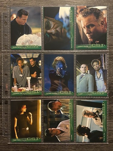 CSI Series 1 Full 100 Card Base Set of Trading Cards from Strictly Ink - Picture 4 of 13