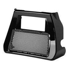 Vivid Black Chin Spoiler Kit Fit For Harley Touring CVO Street Road Glide 23-25